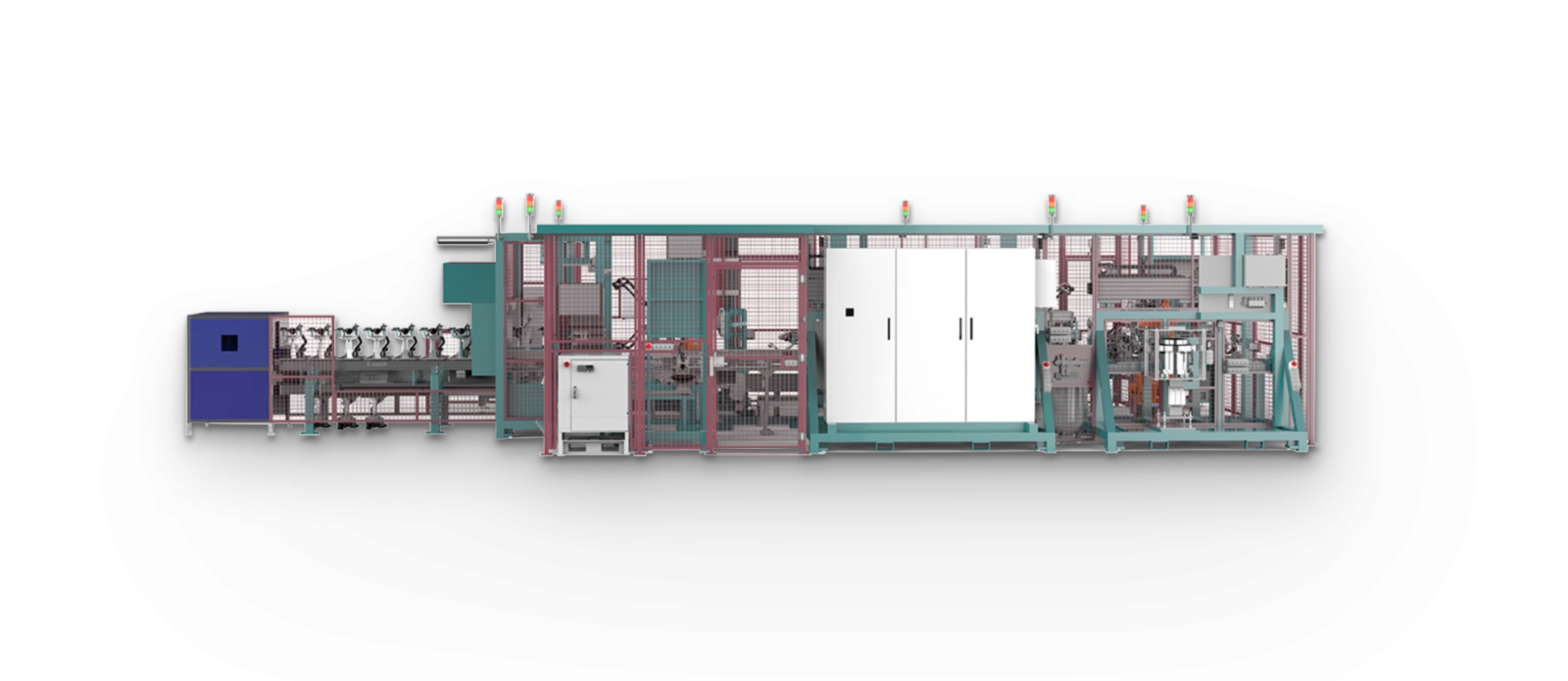 油管机器人柔性生产线