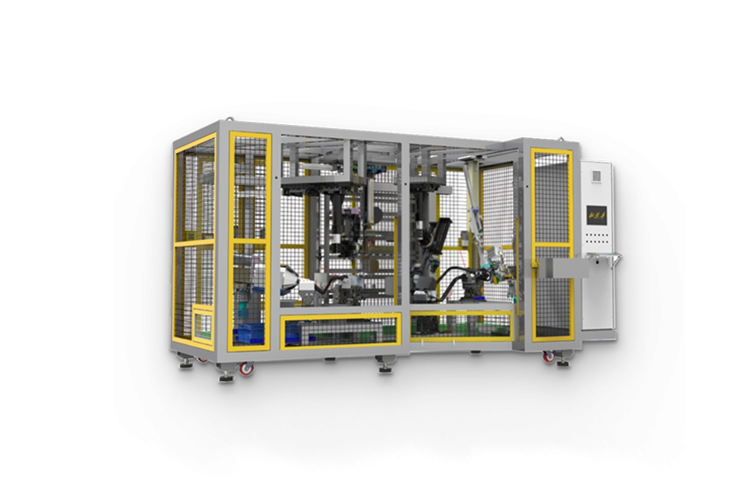 油管打孔焊接专用产线