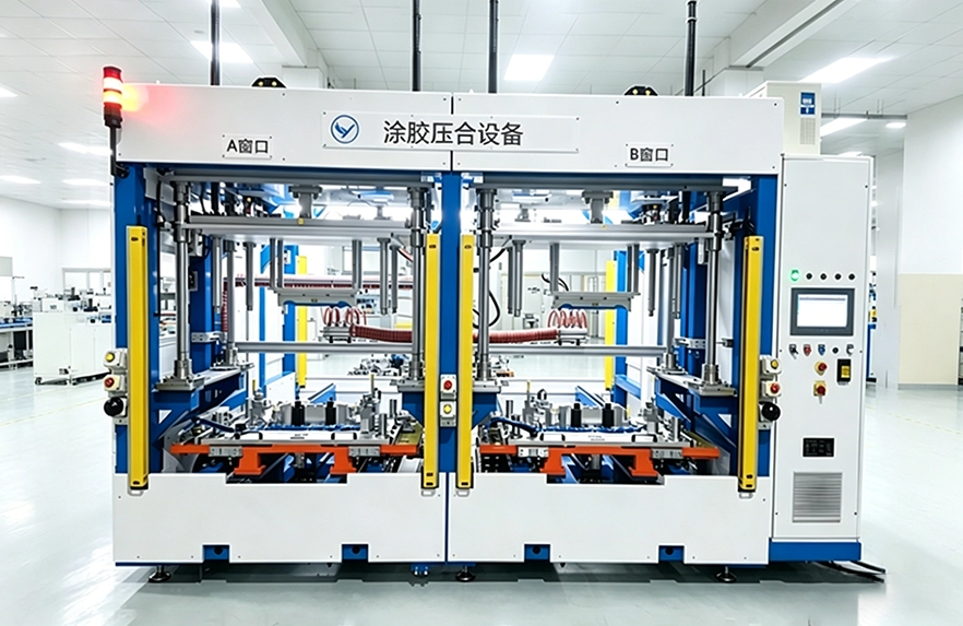 汽车内饰PUR热熔胶智能涂胶设备｜远望精密自动化粘接方案